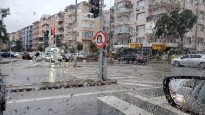 Hava sıcaklığının 20 dereceden 5 dereceye ani düşüşü ve yağmurun