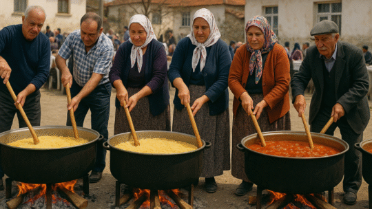 Çanakkale’nin köylerinde her yıl bahar aylarında gerçekleştirilen geleneksel hayır etkinlikleri,
