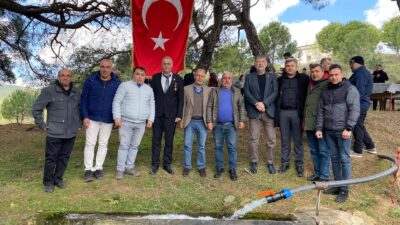 Uzunalan Köyü İrsaliye Hattı yeniden hizmete açıldı.